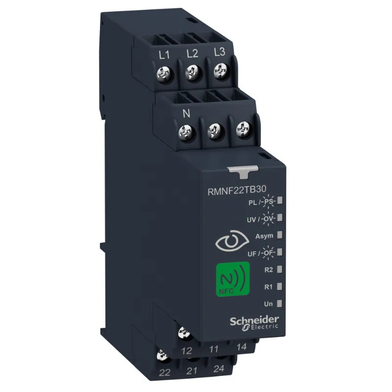 NFC CONTROL RELAY 3-PHASES NFC CONTROL 3-PHASES MULTIFUNCTI - RMNF22TB30 Schneider Electric