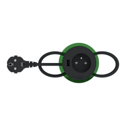 Bloc prise XS 1 PC+USB A - Ant - INS44007 Schneider Electric