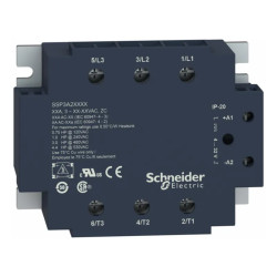 Harmony Relay - 3 phase ssrelais - 530Vca - 25A - 24Vcc random - SSP3A225BDR Schneider Electric