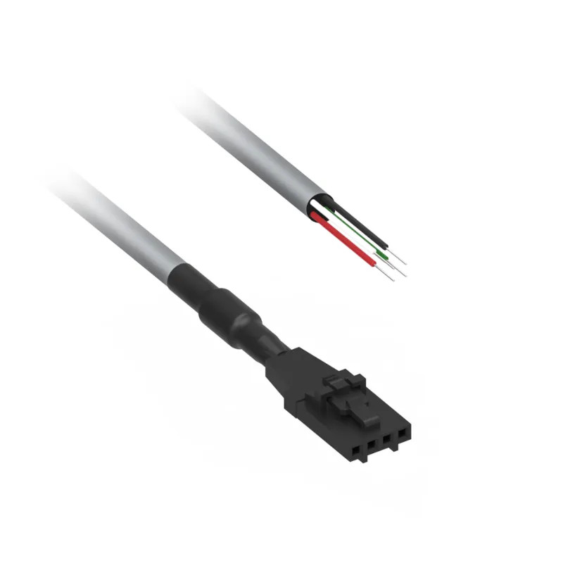 Harmony SSM - Cable 4 broches - 2M - compatible relais SSM2 - SSRAC200 Schneider Electric