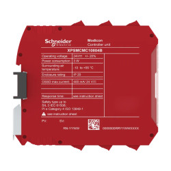 CPU-8 entrées-4 OSSD-à vis - XPSMCMC10804B Schneider Electric