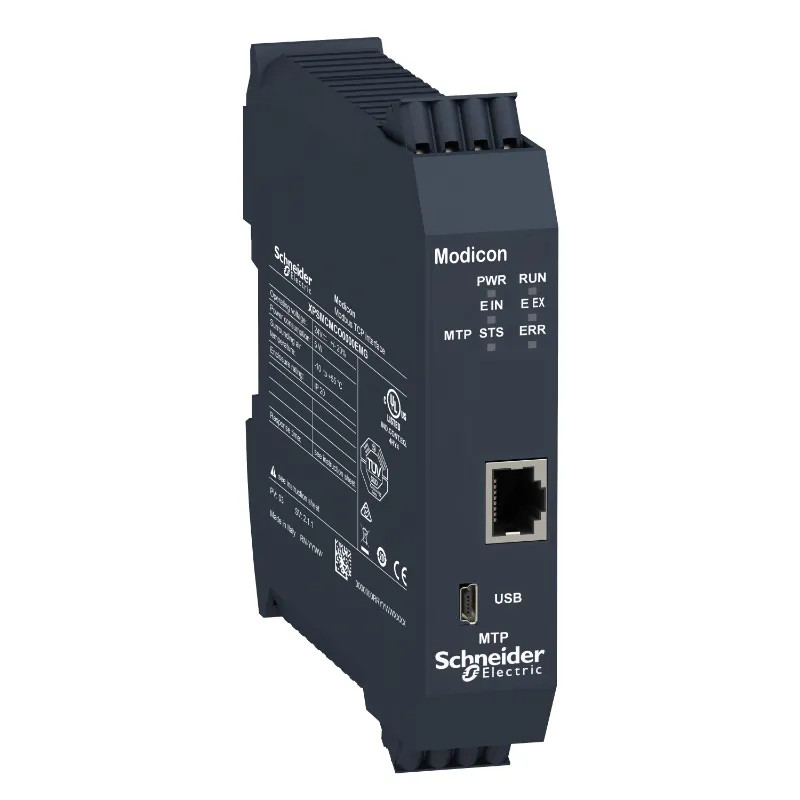 Preventa XPSMCM - module TCPIP - connecteur à ressort - XPSMCMCO0000EMG Schneider Electric