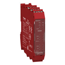 Preventa XPSMCM - module extension 4 sorties OSSD connecteur à vis - XPSMCMDO0004 Schneider Electric