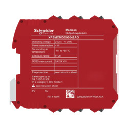4 ou 2 OSSD-8 sorties-ressort - XPSMCMDO00042AG Schneider Electric