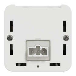 Unica System+ - nourrice précâblée M - 2 prises 2P+T + USB A+C - blanc - INS44224 Schneider Electric