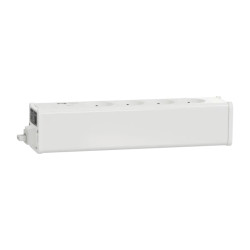 Unica System+ - nourrice précâblée M - 4 prises 2P+T + USB A+C - blanc - INS44236 Schneider Electric