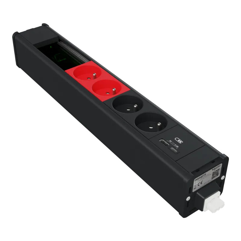 Md M 2PC+2PCr+USBA+C+VDI - Ant - INS44273 Schneider Electric