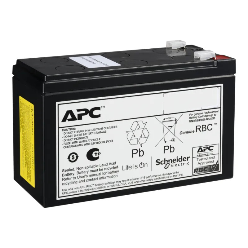 APC- Batterie de remplacement - VRLA - Type 203 - Easy UPS SRV/S - Tour - 1 kVA - APCRBCV203 APC