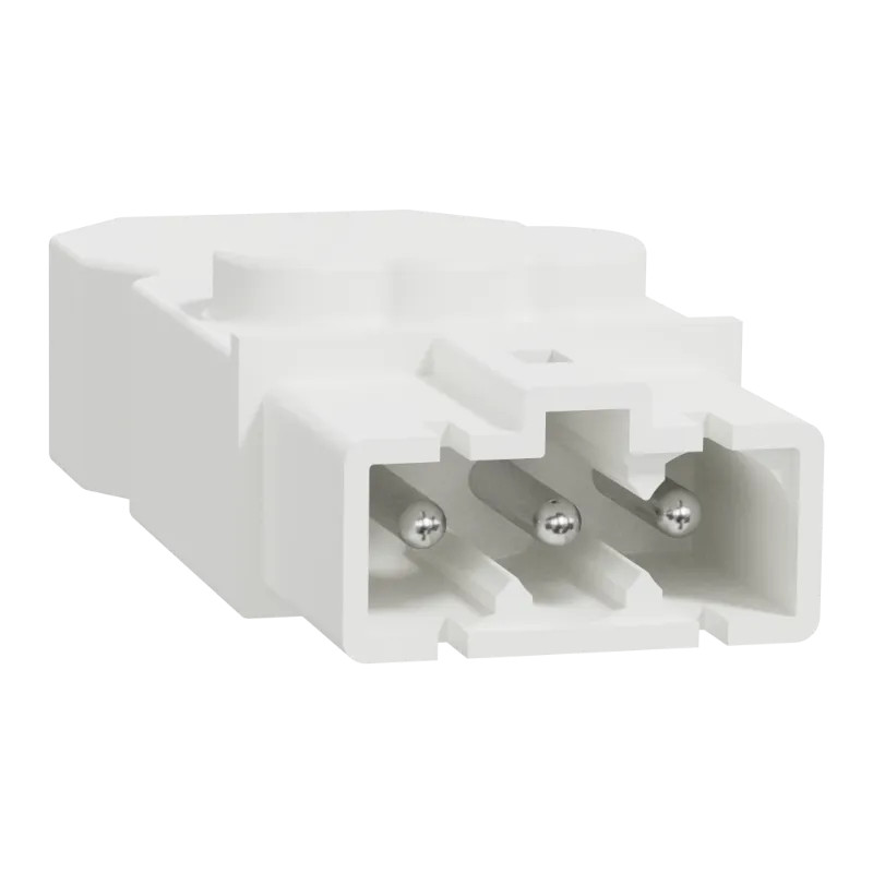 Unica System+ - Connecteur Mini Wieland GST15i3S mâle droit - lot de 5 - INS44303 Schneider Electric