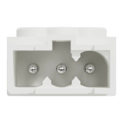 Unica System+ - Connecteur Mini Wieland GST15i3S mâle droit - lot de 5 - INS44303 Schneider Electric