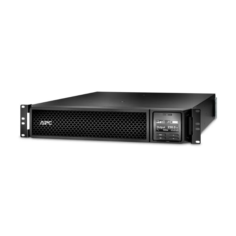 Smart UPS SRT - Onduleur - 230V - 1980W/2200VA - Rack - 2U - 340J - Câble 2,44m - SRT2200RMXLI APC