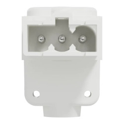Unica System+ - Connecteur Mini Wieland GST15i3S mâle coudé - lot de 5 - INS44304 Schneider Electric