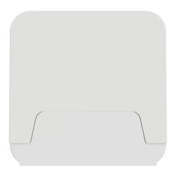 Unica System+ - fixation/finition embout pour nourrice M - à vis - blc - INS44282 Schneider Electric