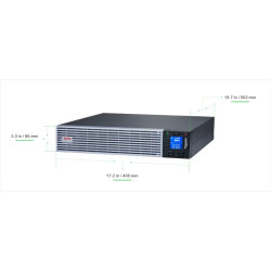 Onduleur SRV 2kVA Bat Li ion - SRVL2KRIRK Schneider Electric