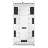Rack NetShelter SX2 48U L600XP1200XH2258mm, blanc, avec panneaux latéraux - AR3307W2 APC