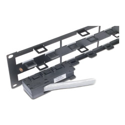NetShelter - Panneau de distribution de données - 2U - 8 câbles - 48 ports - AR8452 APC