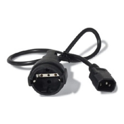 APC NetShelter - Cordon d'alimentation - Prises C14 et Schuko CEE 7/7 - 10 A - AP9880 APC