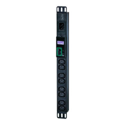 Easy Metered Rack PDU - Bandeau de prises - Mesuré - 1U - 16A - 230V - (8)C13 - EPDU1016M APC