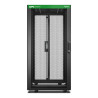 Baie EasyRack 600mm/24U/1000mm avec toit, panneau latéral, roulettes, noir - ER6402 APC