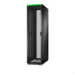 Baie EasyRack 600mm/48U/1200mm avec toit, panneau latéral, roulettes, noir - ER6822 APC