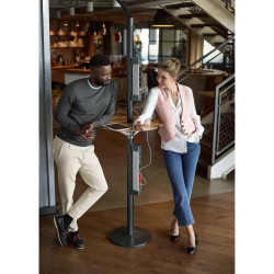 Unica System+ - Table en bois chêne pour colonne - INS45017 Schneider Electric