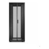 Baie EasyRack 800mm/42U/1200mm avec toit, panneau latéral, roulettes, noir - ER8222 APC