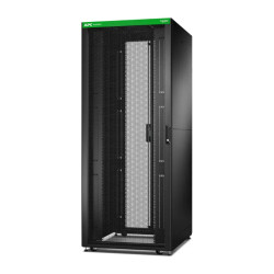 Baie EasyRack 800mm/42U/800mm avec toit, panneau latéral, roulettes, noir - ER8282 APC