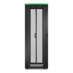 Baie EasyRack 800mm/48U/1200mm avec toit, sans panneau latéral, roulettes, noir - ER8820 APC