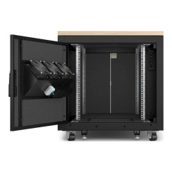 APC NetShelter - Rack informatique insonorisé - 12U - Finition Erable - AR4012A APC