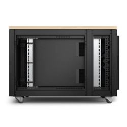 APC NetShelter - Rack informatique insonorisé - 12U - Finition Erable - AR4012A APC