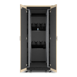APC NetShelter - Rack informatique insonorisé - 32U - Finition Erable - AR4032IA APC