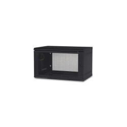 NetShelter WX - Rack mural 19P - 6U - Porte perforée - 356x599x400mm - Noir - AR106 APC