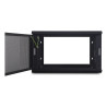 NetShelter WX - Rack mural 19P - 6U - Porte perforée - 356x599x400mm - Noir - AR106 APC