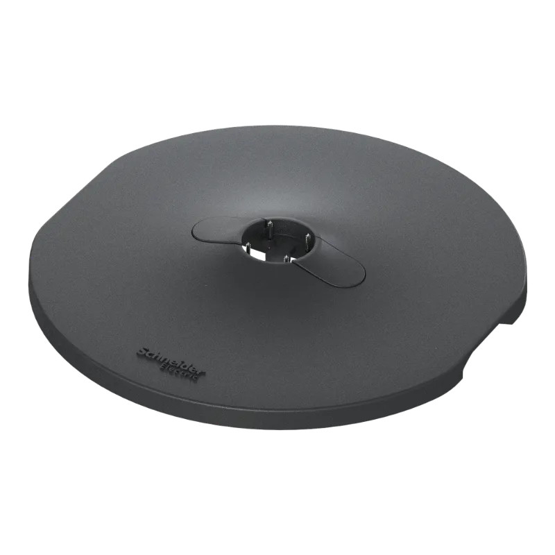 Unica System+ - Socle rond pour colonne/tte - antracite - INS45019 Schneider Electric