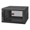 NetShelter WX - Rack mural 19P monobloc - 6U - 355x600x600mm - Noir - AR106SH6 APC