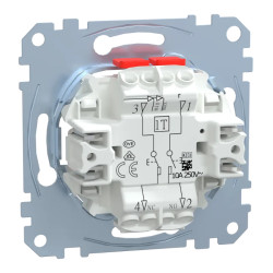 D-Life - bouton poussoir double - BP NO + BP NF - 10A - méca seul - MEG3153-0000 Schneider Electric
