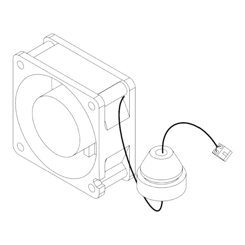 VENTILATEURS EXTERNES 400 V S2 DC24V 60X6 - VZ3V212S31001 Schneider Electric