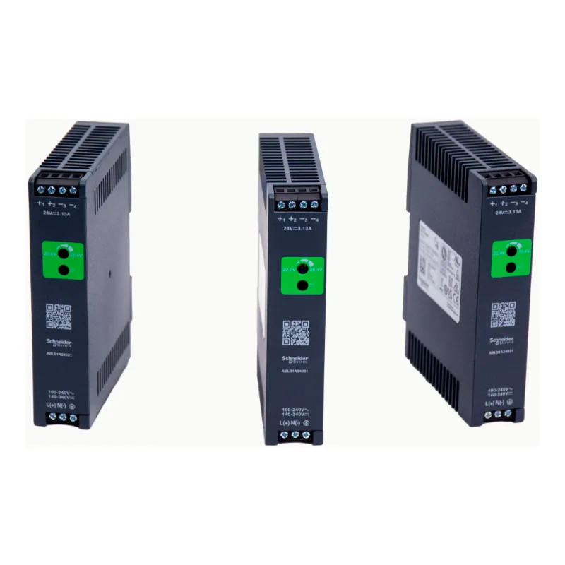 Lot de 3 alimentations 24VDC 3.1A 75W tension d'entrée 240V - MD2ALIM24X3 Schneider Electric