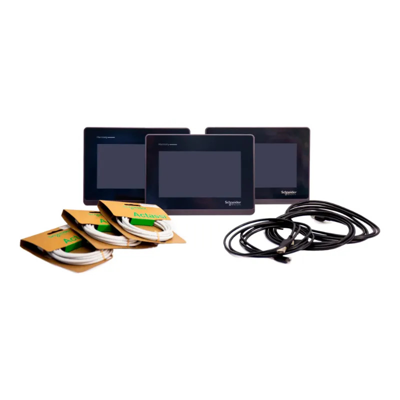 Lot de 3 IHM ST6 Education écran tactile 7pcs 800x480 Ethernet - MD2HMIST6X3 Schneider Electric