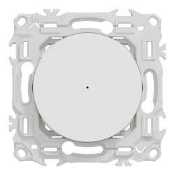 Wiser Odace variateur poussoir blanc