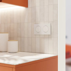 Wiser Odace variateur poussoir blanc