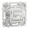 Wiser Odace - bouton poussoir connecté 3 fils 10A zigbee - blanc craie