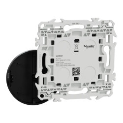 Wiser Odace commande sans fil 4 BP noir