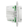 Wiser Odace - thermostat connecté filaire 2A zigbee - blanc craie