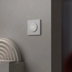 Wiser Odace - thermostat connecté filaire 2A zigbee - blanc craie