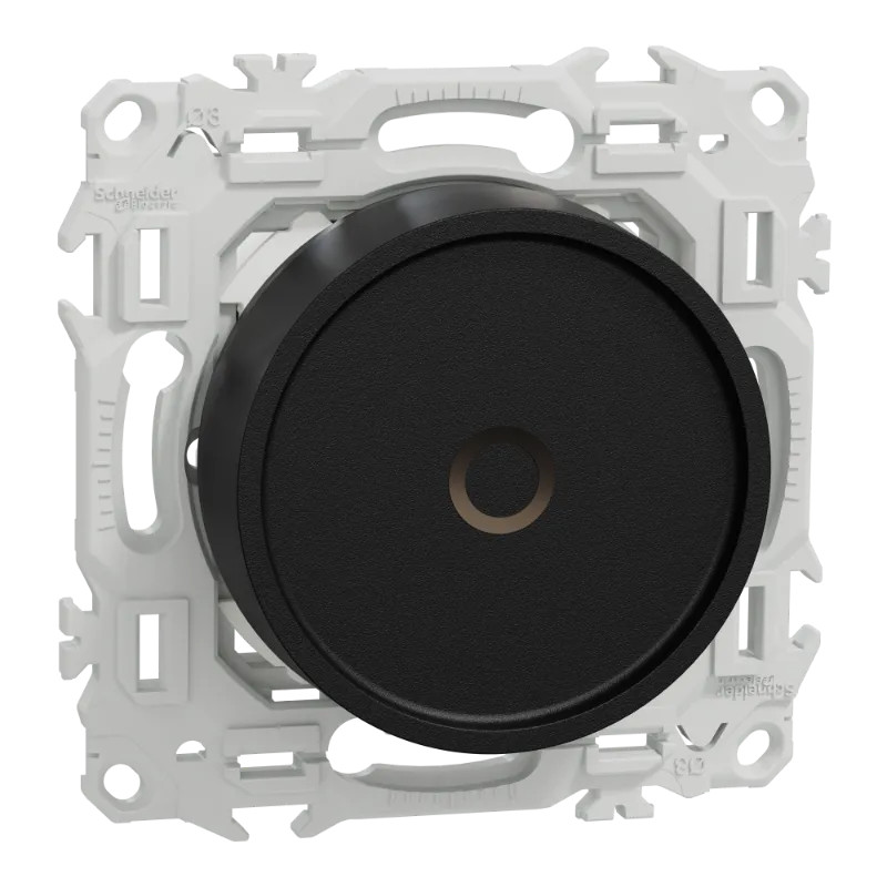 Wiser Odace variateur rotatif noir