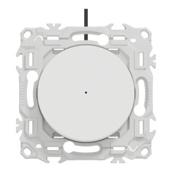 Odace VV poussoir lumineux blanc