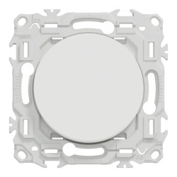 Odace - va-et-vient ou poussoir avec griffes - 10AX - blanc craie