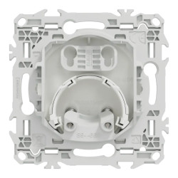 Odace - sortie de câble - serre câble 6 à 12 mm² - blanc craie