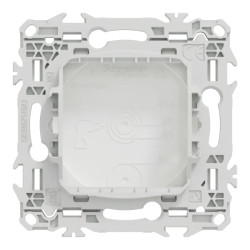 Odace - obturateur - pré-perçage pour sortie de câble - blanc craie